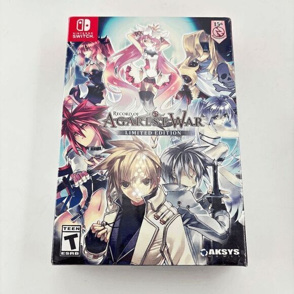 Record of Agarest War Limited Edition - Nintendo Switch - New Sealed - Picture 1 of 6